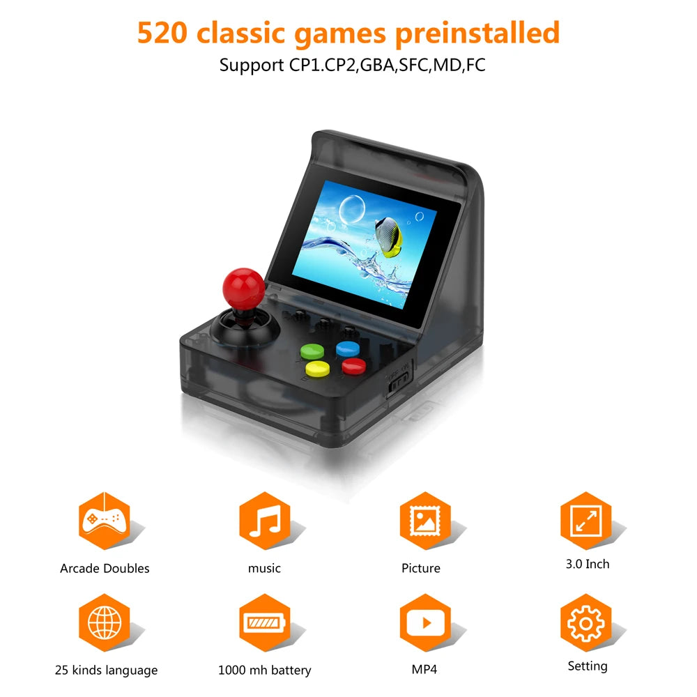 Mini Portable Arcade Retro Console