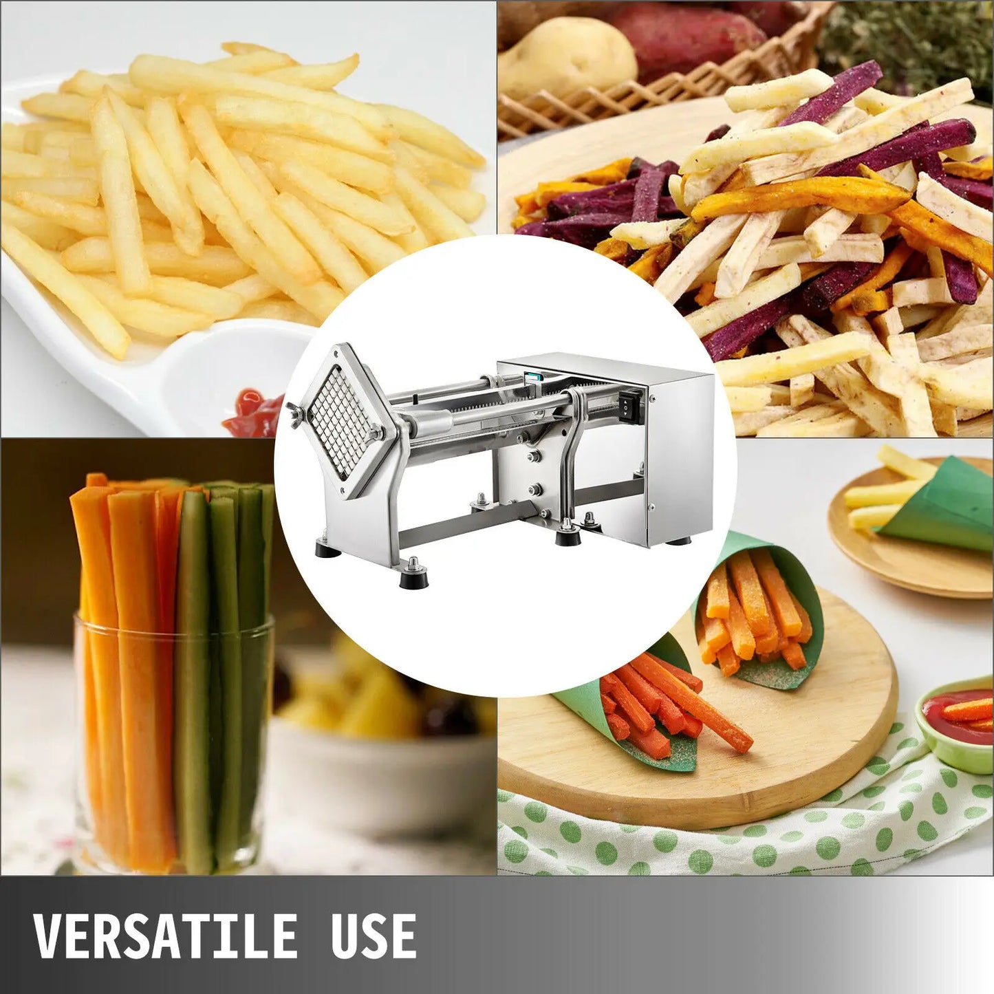 Electric Vegetable Cutter/Horizonal Fruit Slicer