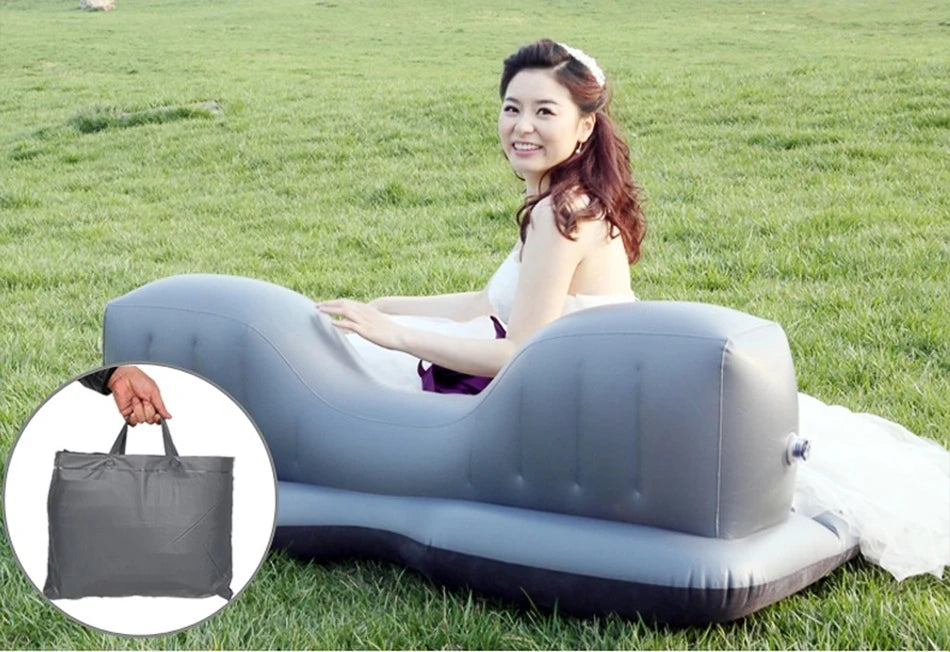 Inflatable Car Travel Bed Mattress for Back Seat 