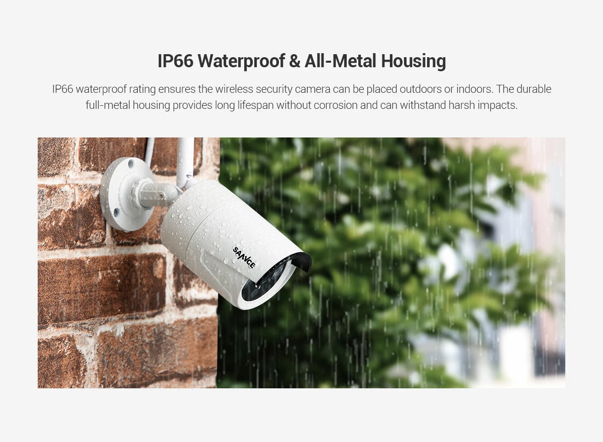 Home Surveillance Wireless Camera Night Vision Audio