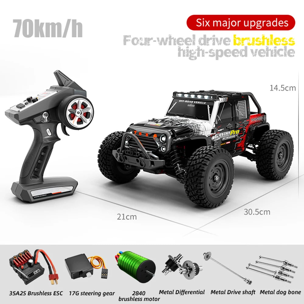 RC High-Speed Drift Monster Truck   4WD