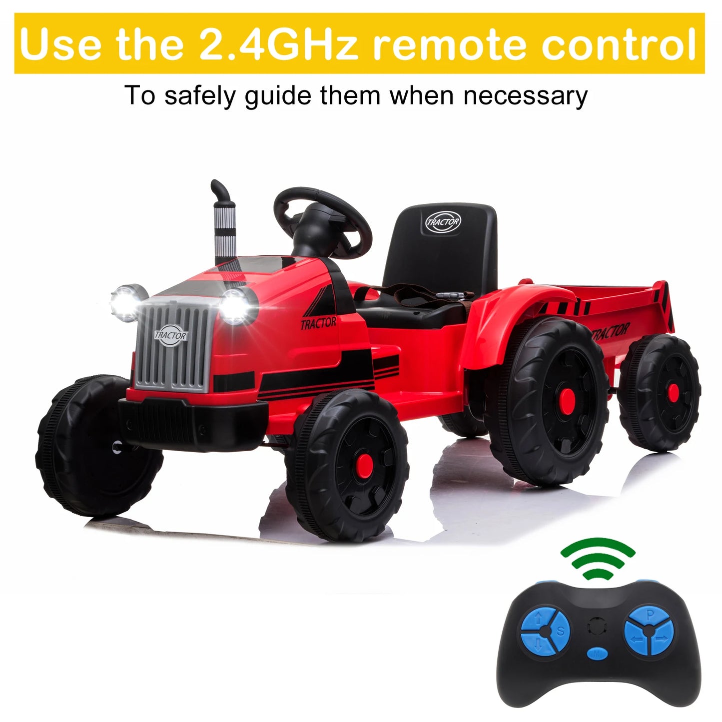 Kids Ride-On Electric Ground Loader