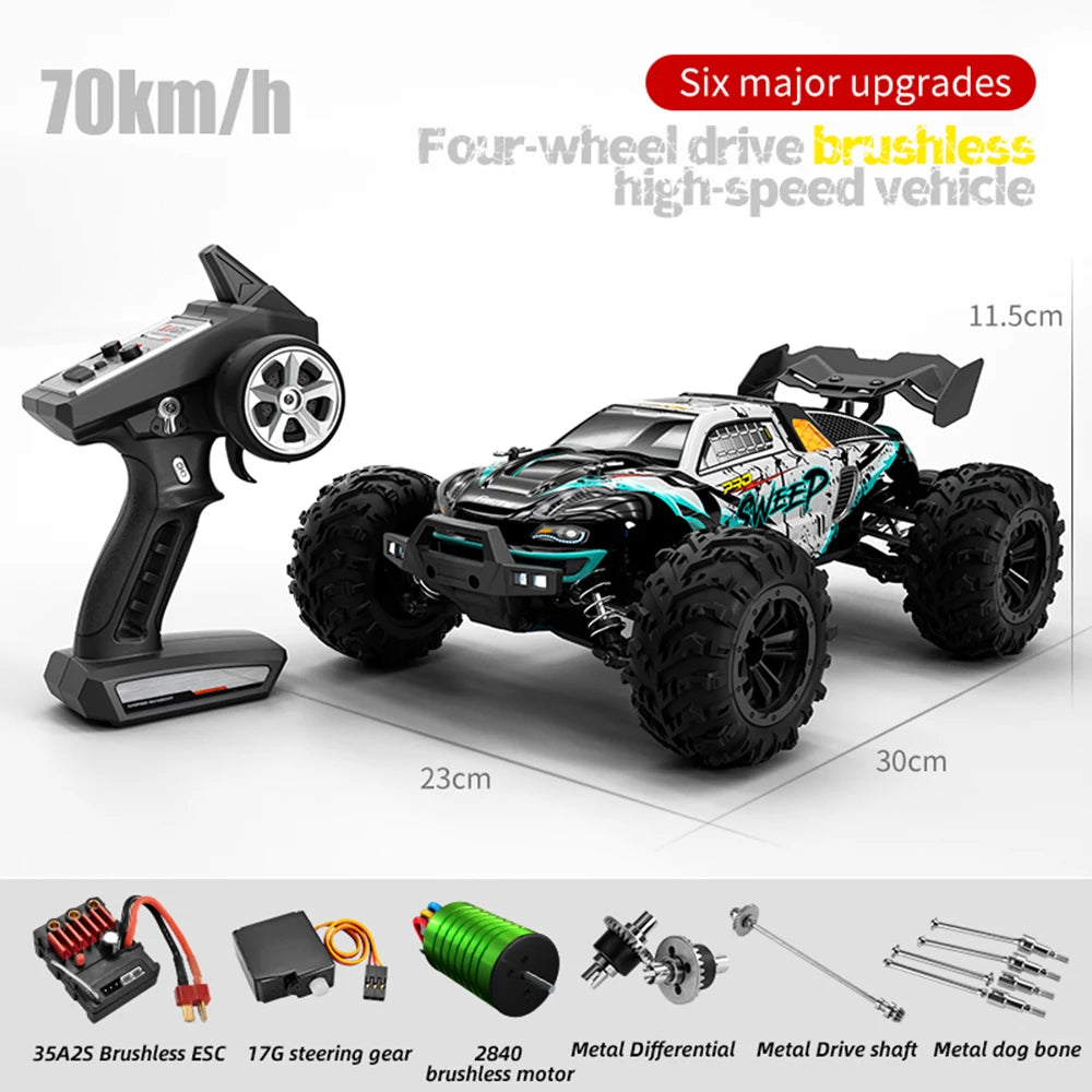 RC High-Speed Drift Monster Truck   4WD