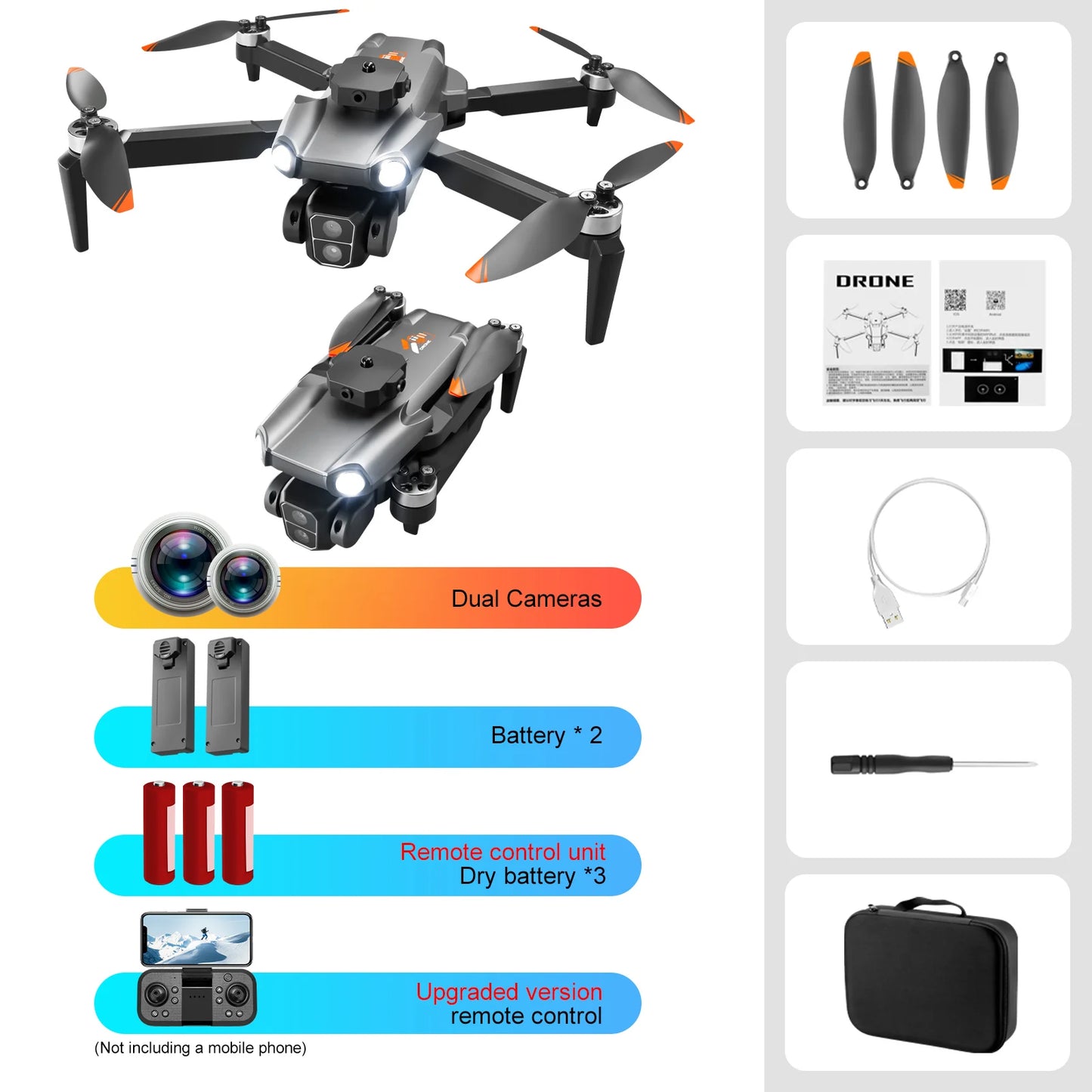 S119 Quadcopter Drone with Optical Flow Positioning