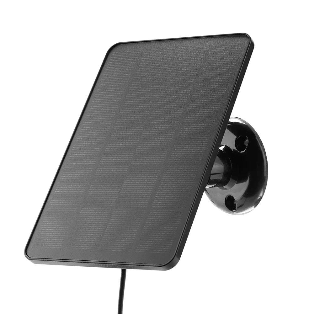 Solar Cells Charger for Security Camera