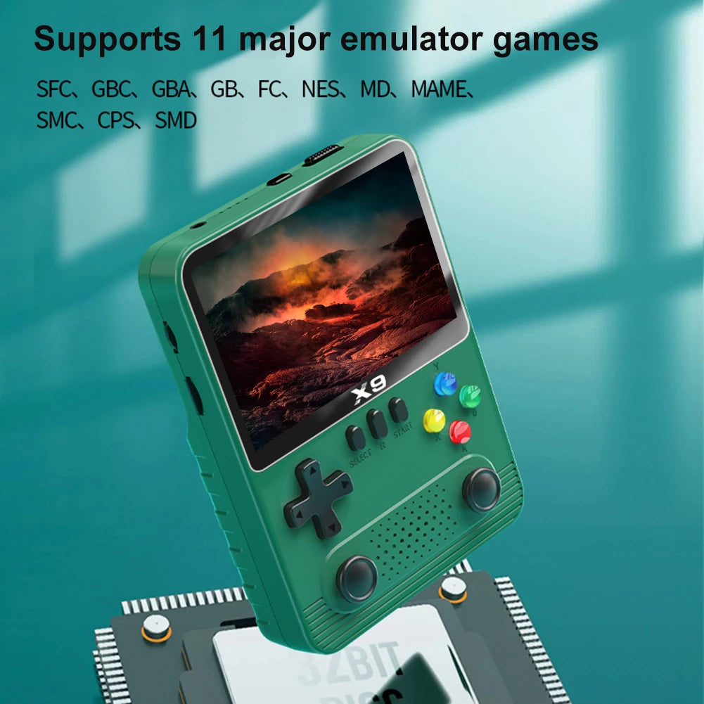 X9 Handheld Retro Game Console