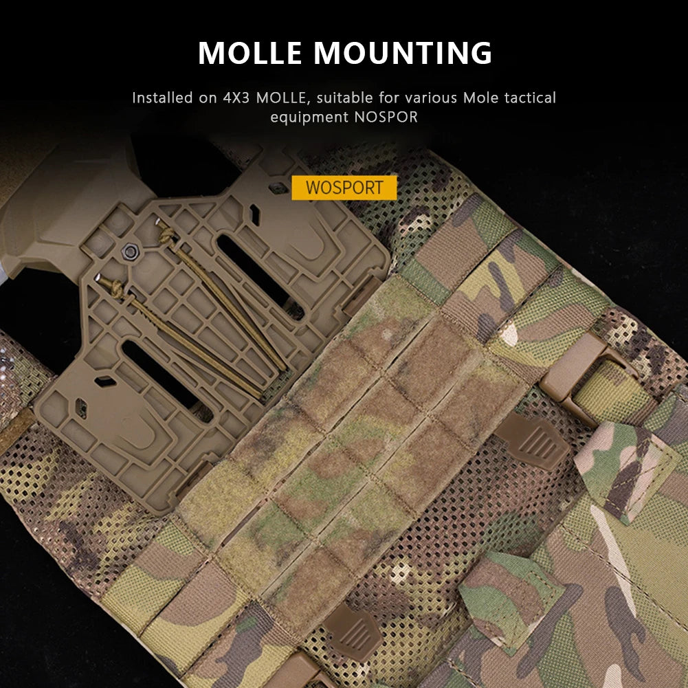 Tactical Molle Folded GPS Phone Holder