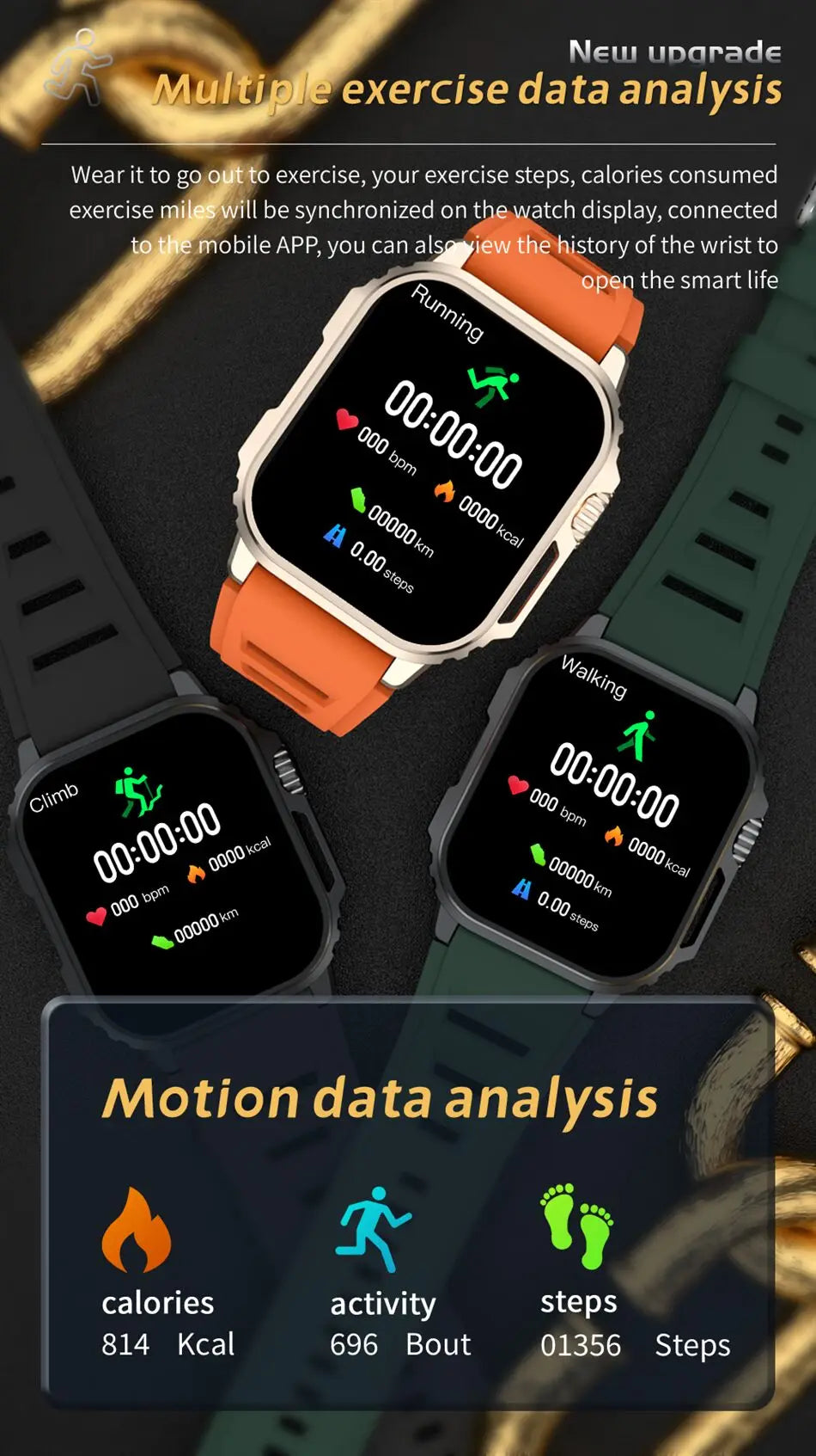 2023 Military Outdoor Smart Watch