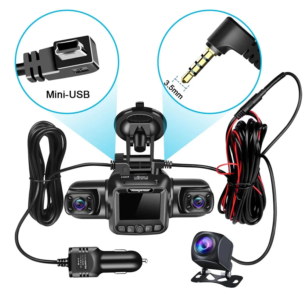 4 Channel 1080P Car DVR