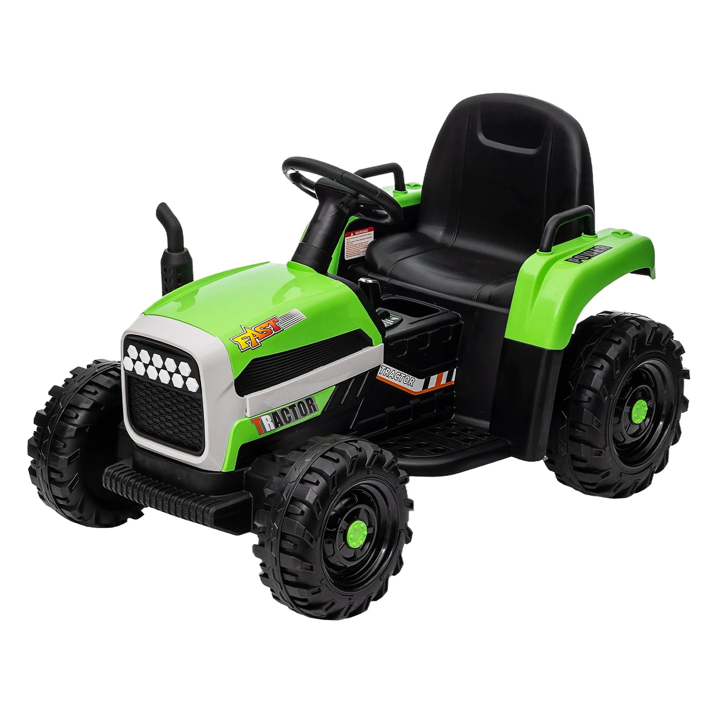 Kids Ride-On Electric Tractor with Trailer