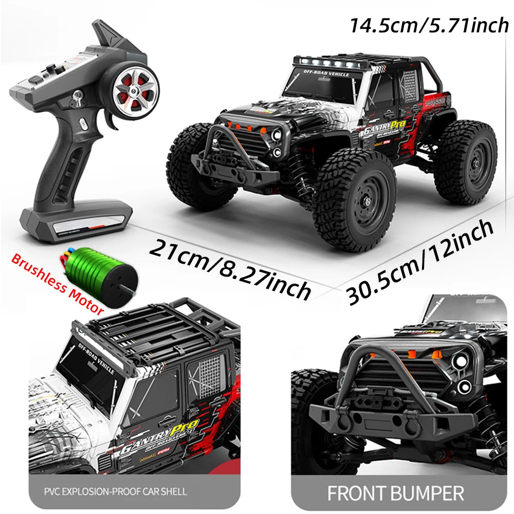 RC High-Speed Drift Monster Truck   4WD