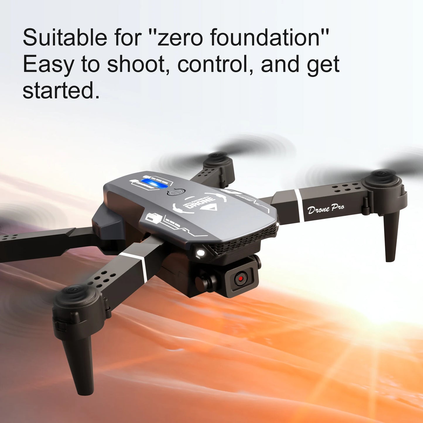 RC Quadcopter drone with 480P camera