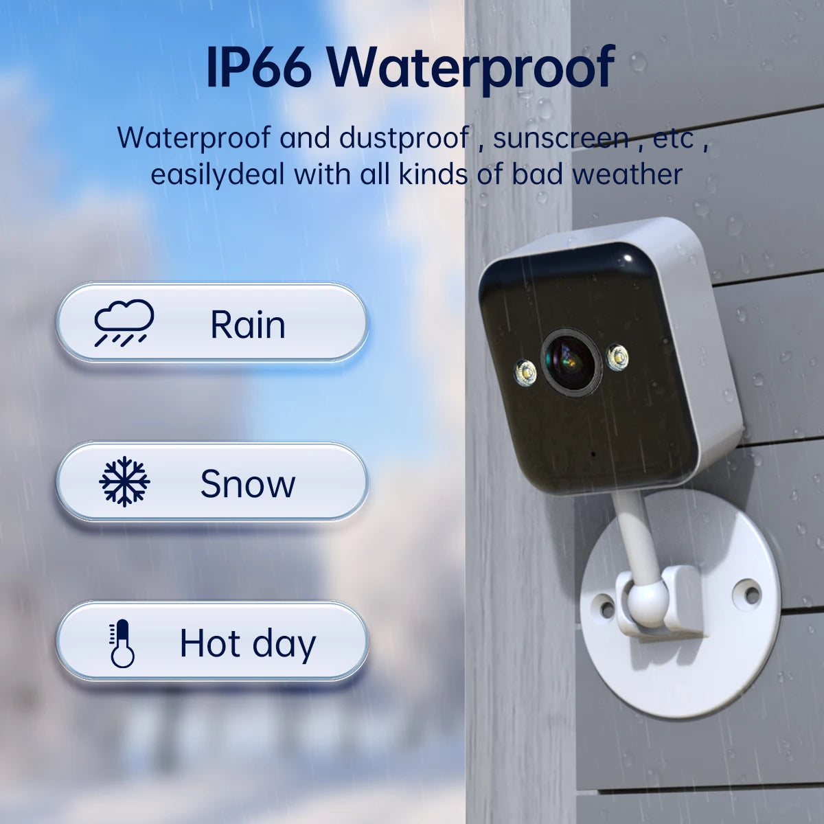 1080P Wireless Camera Outdoor Color Night Surveillance