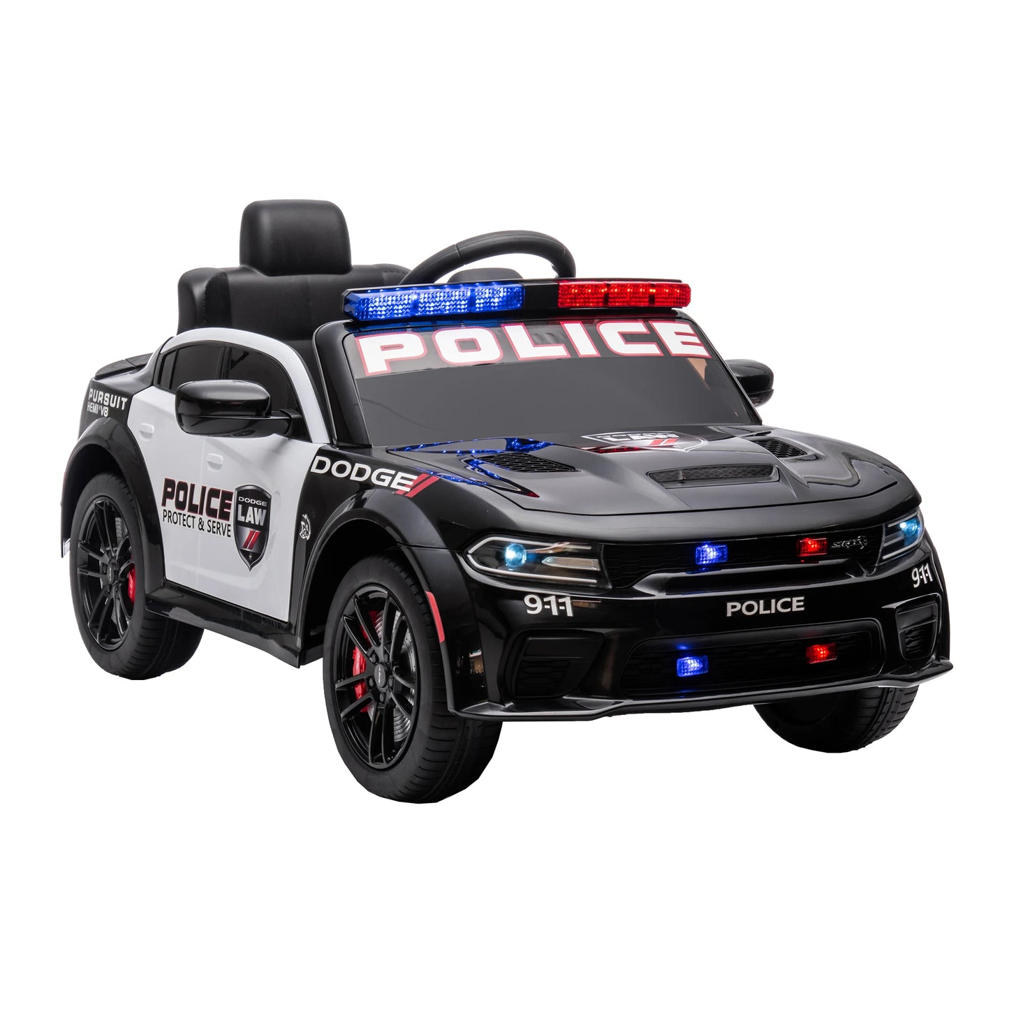 Electric  Police Car Kids 12v