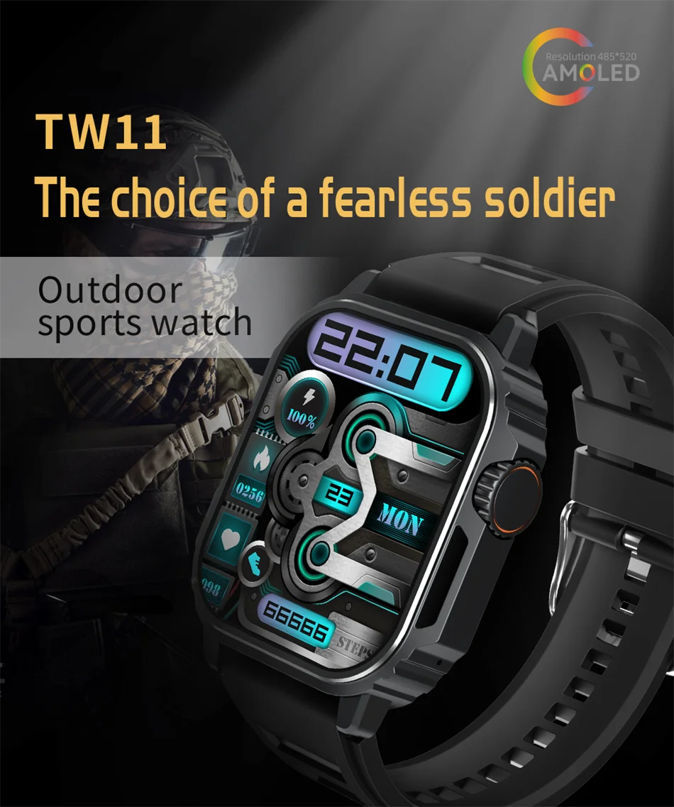 2023 Military Outdoor Smart Watch