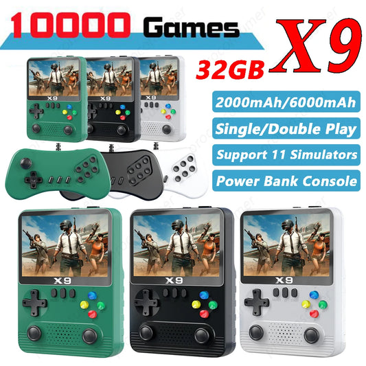 X9 Handheld Retro Game Console