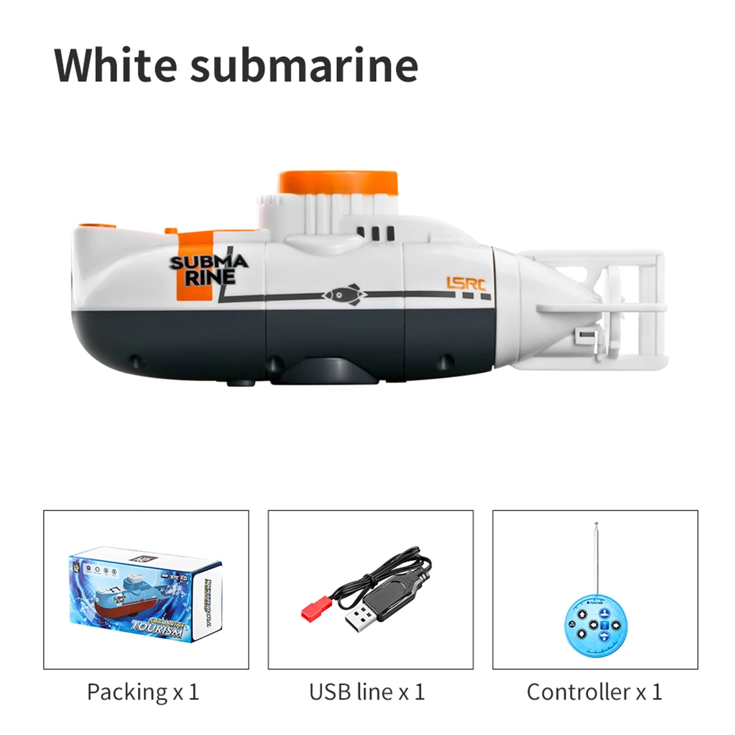 RC Mini Submarine Diving Boat    0.1m/S Speed