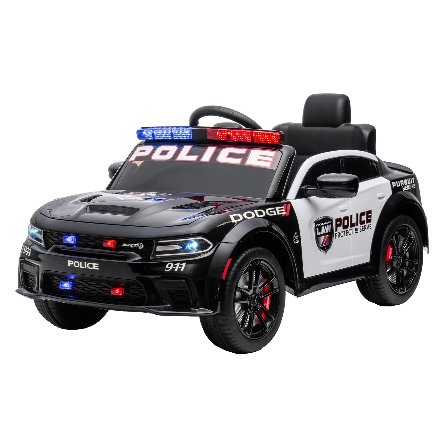 Electric  Police Car Kids 12v