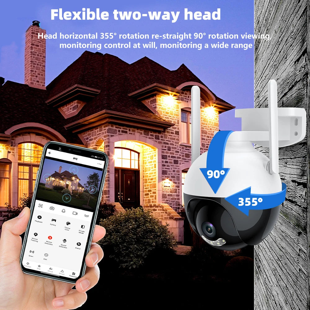 1080P Wireless 5G Home Security Outdoor Night Vision Surveillance Cameras