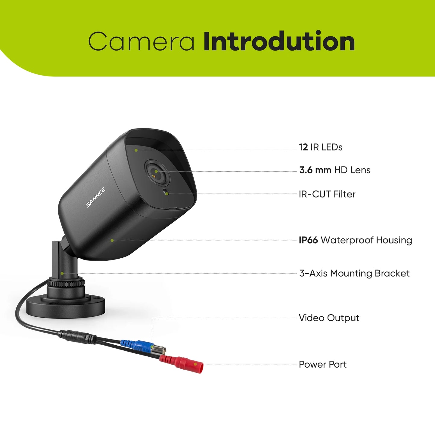 1080P HD CCTV TVI Security Camera Kit