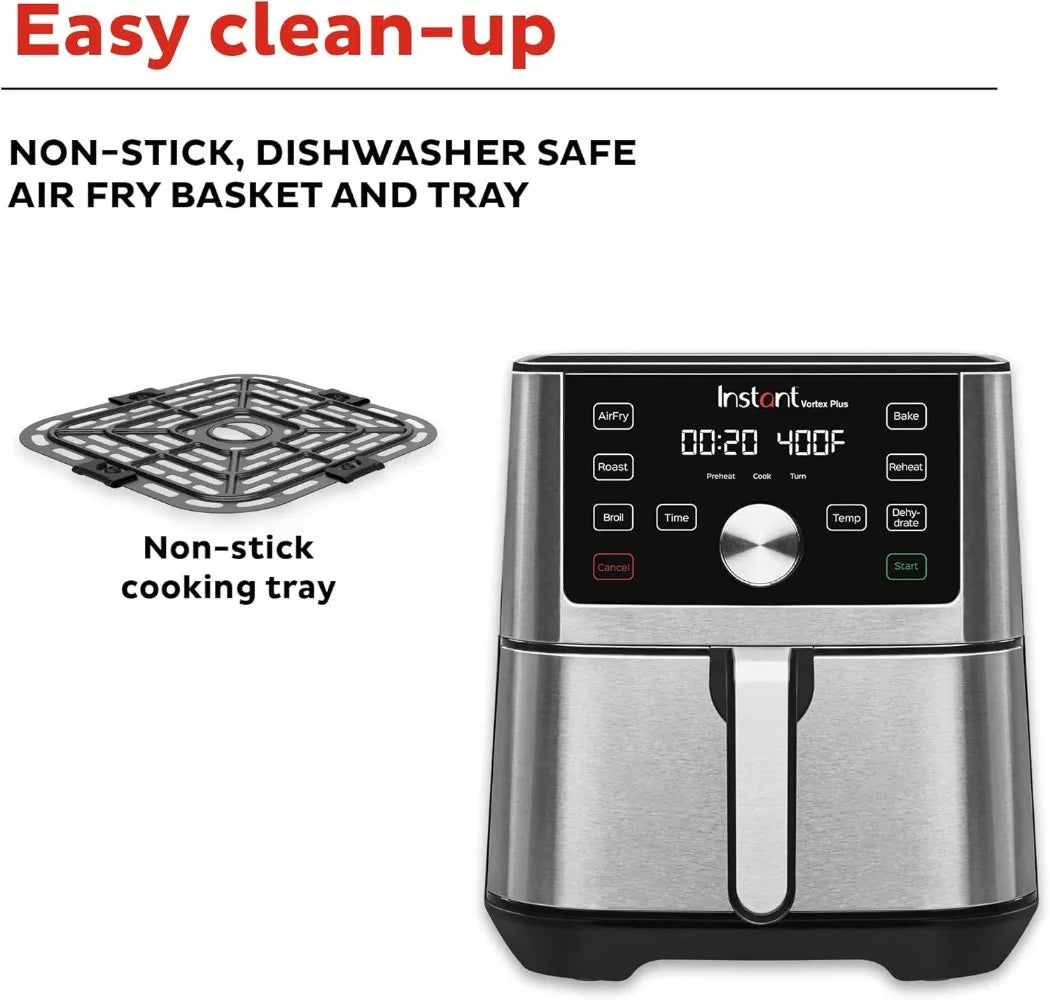 Plus 4 QT Air Fryer 6-in-1 Functions