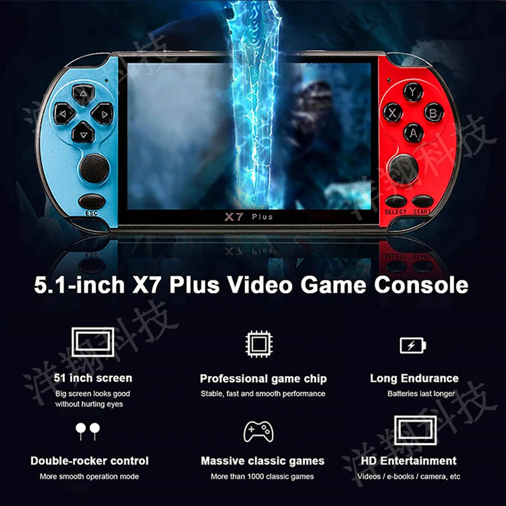 X7 Plus Handheld Game Console