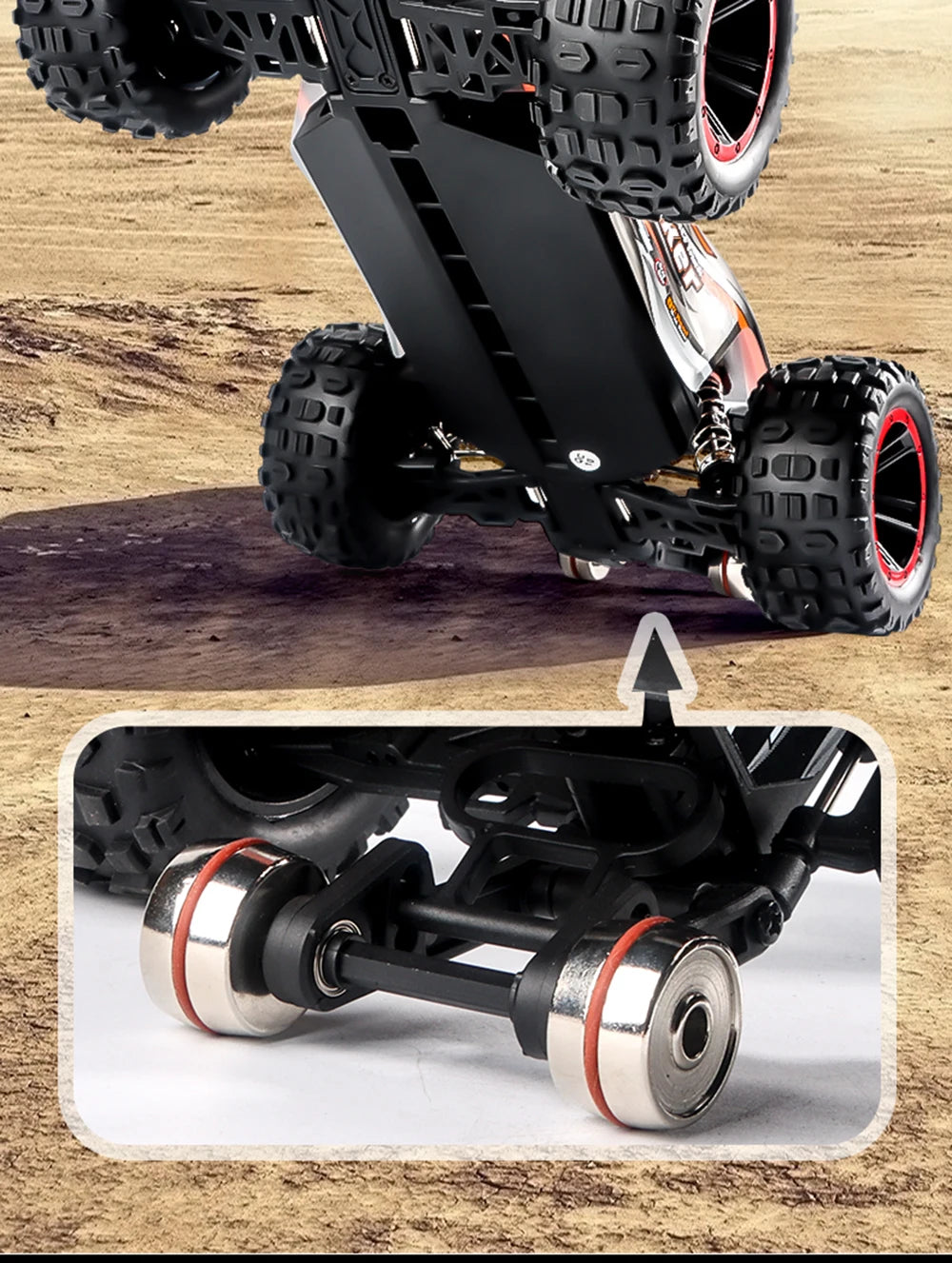 RC High-Speed Drift Monster Truck  HAIBOXING T10 2105A