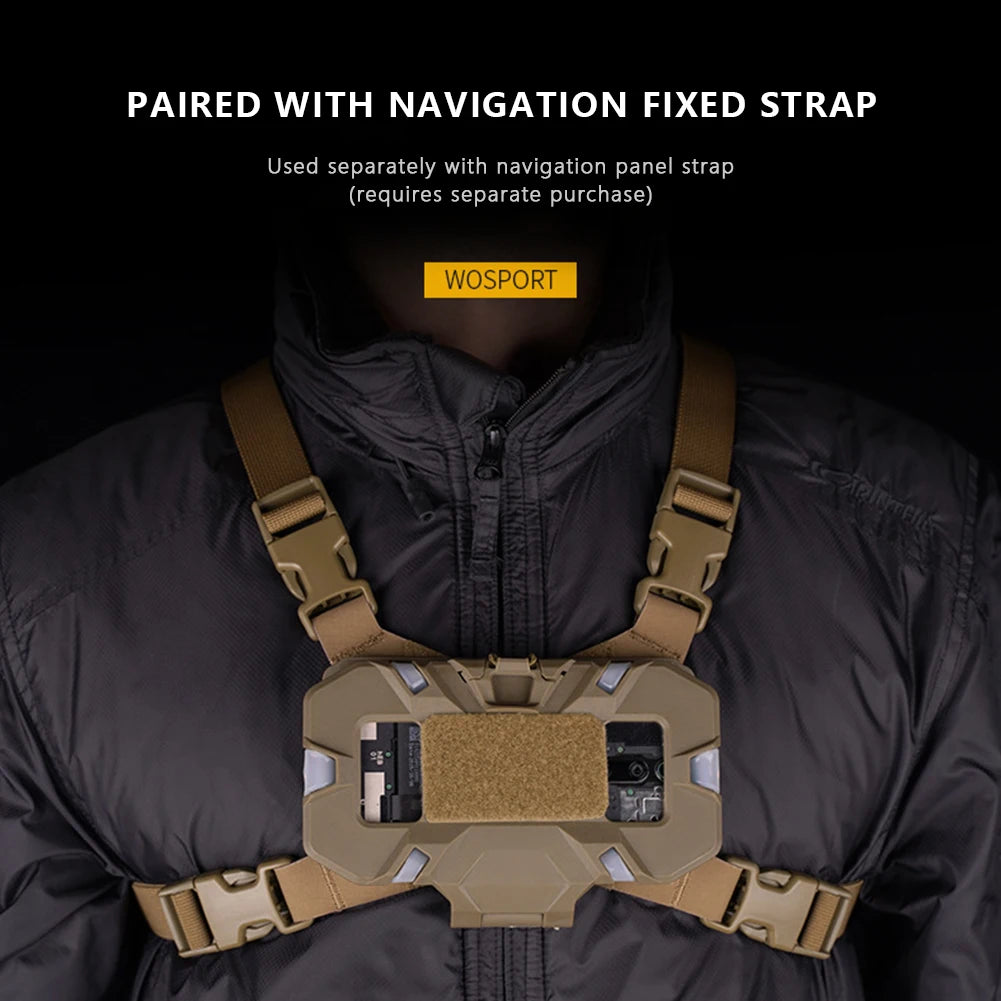 Tactical Molle Folded GPS Phone Holder