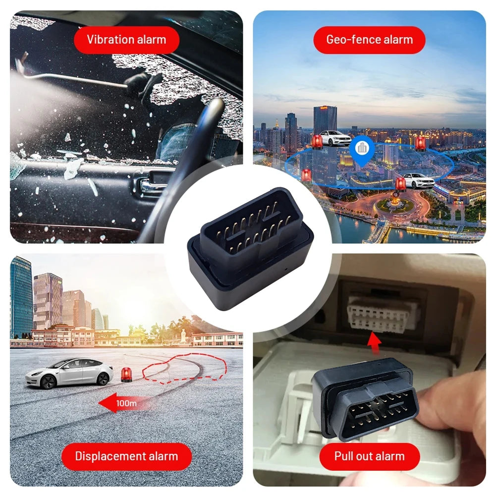 4G Mini OBD GPS Tracker Device