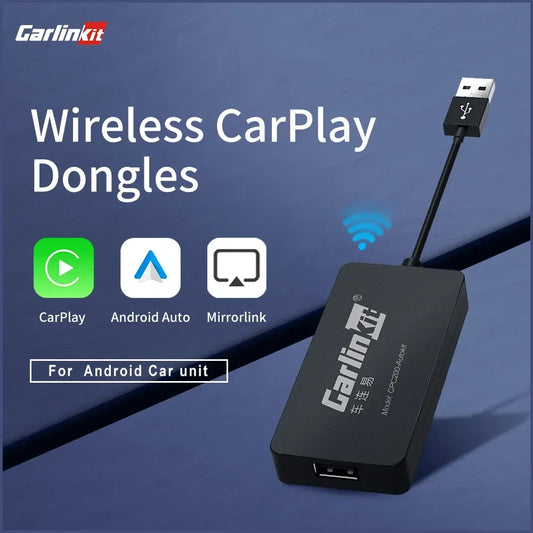 USB Wireless CarPlay Dongle Wired Android Auto 