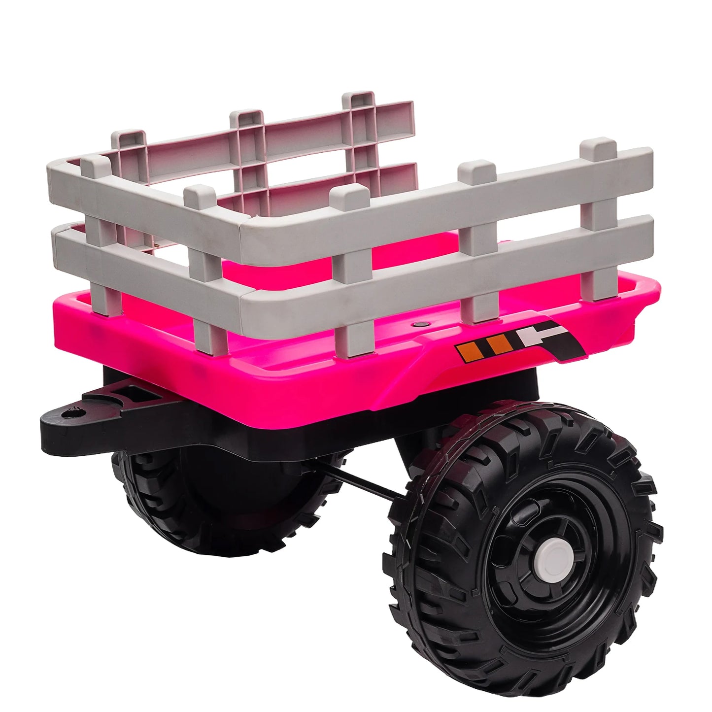 Kids Ride-On Electric Tractor with Trailer