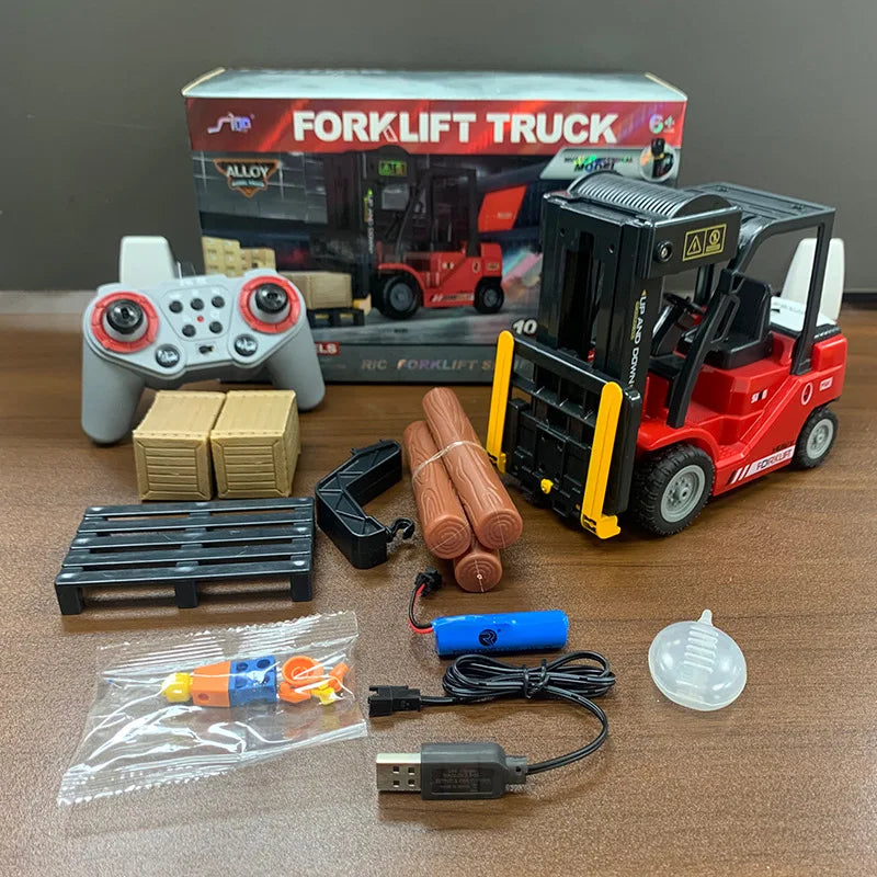 RC Forklift/Crane  2in1 Combination Truck Alloy