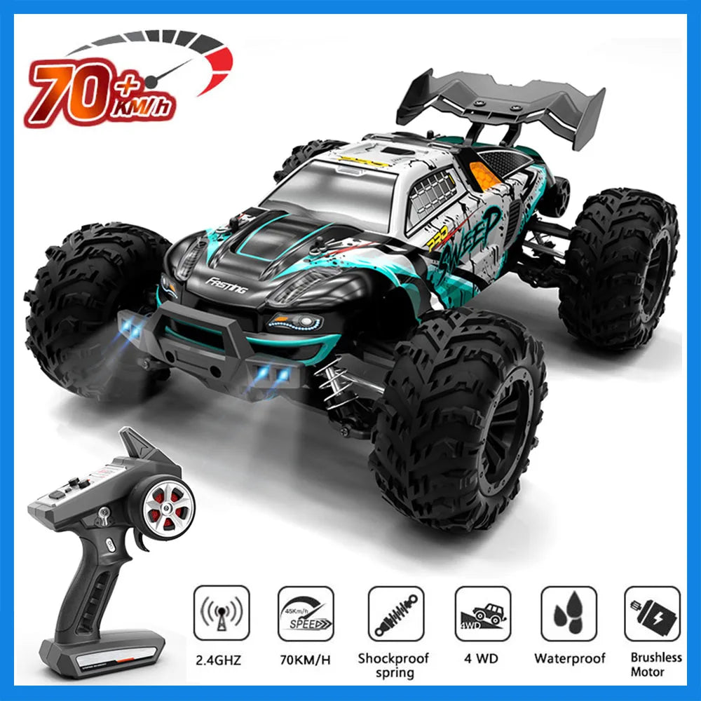 RC High-Speed Drift Monster Truck   4WD