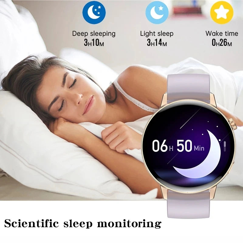 Women's Smart Watch Health Monitor w/GPS