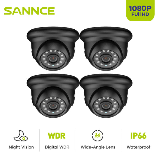 1080P TVI CCTV Security Protection Camera Kit