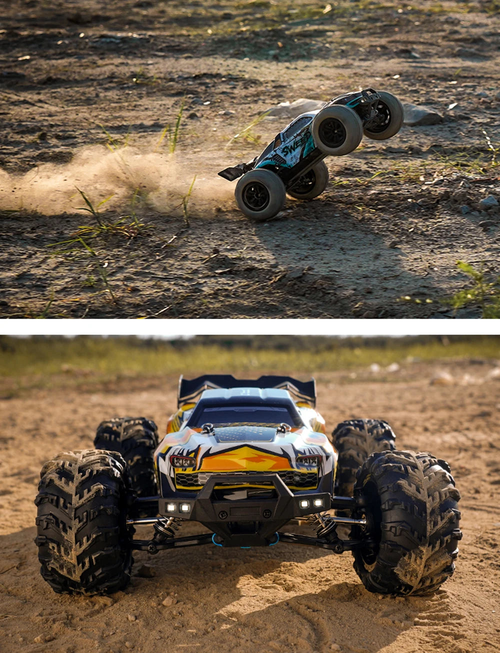 RC High-Speed Drift Monster Truck   4WD