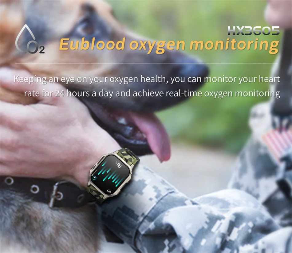 2023 Military Outdoor Smart Watch