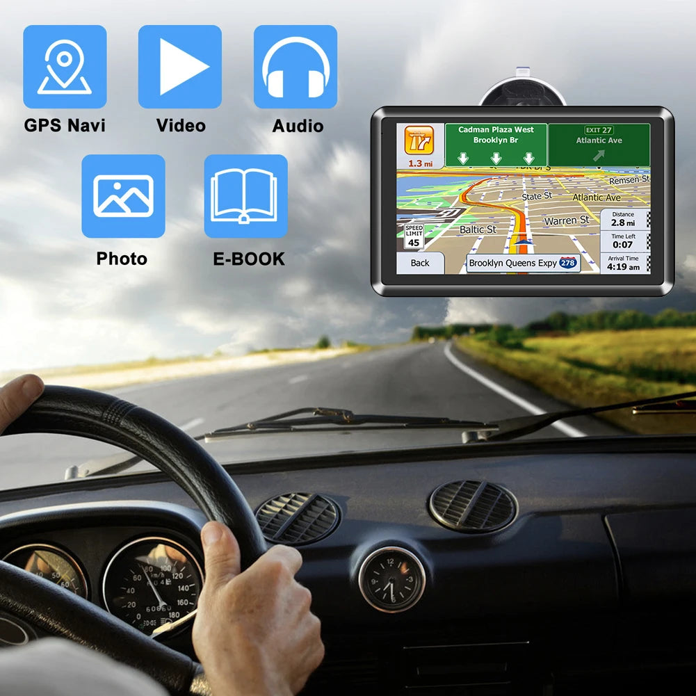 GPS Navigation 5/7 Inch Touch Screen