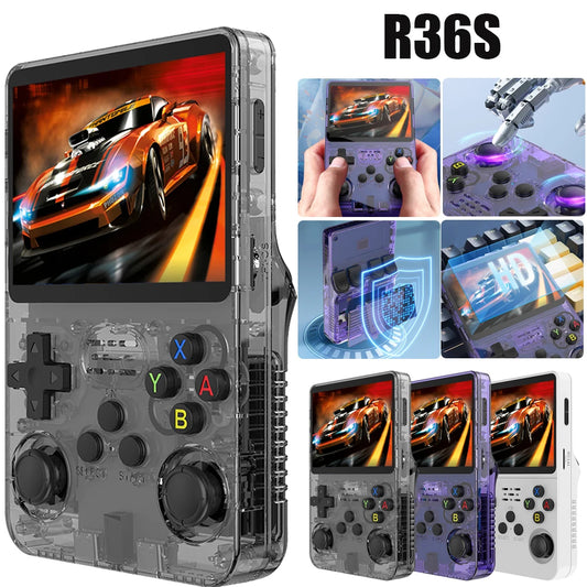 R36S Retro Handheld Video Game Console