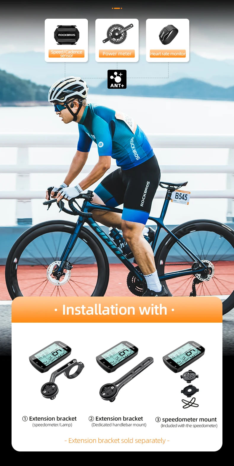  M1 Smart GPS Cycling Speedometer