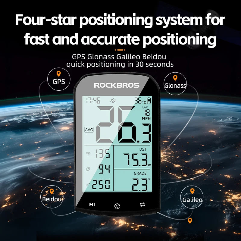  M1 Smart GPS Cycling Speedometer