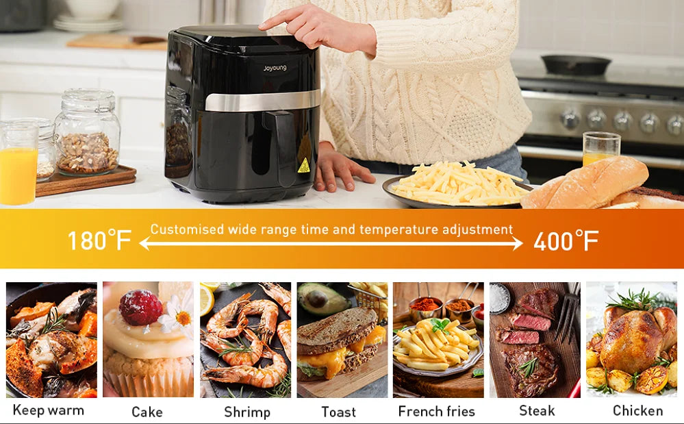 Air Fryer with Digital LED Touch Screen