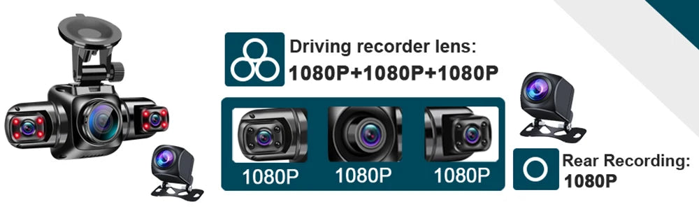 4 Channel 1080P Car DVR