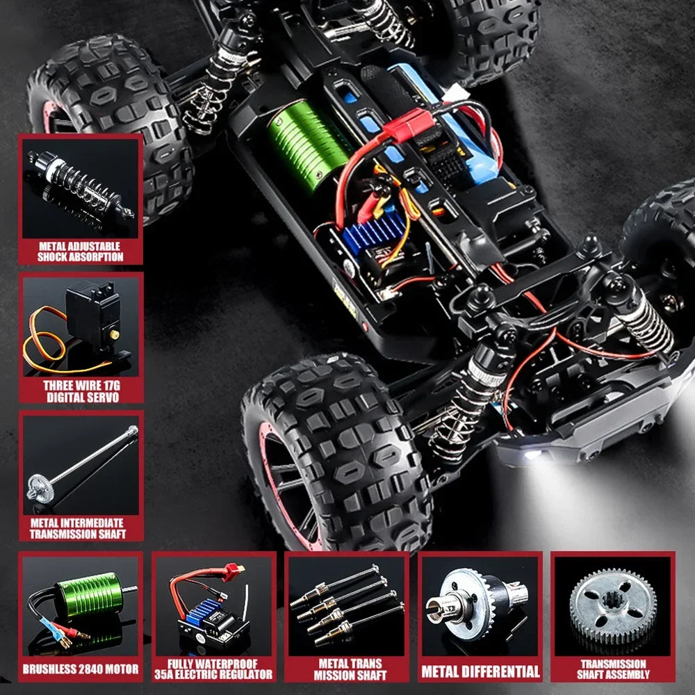 RC High-Speed Drift Monster Truck  HAIBOXING T10 2105A