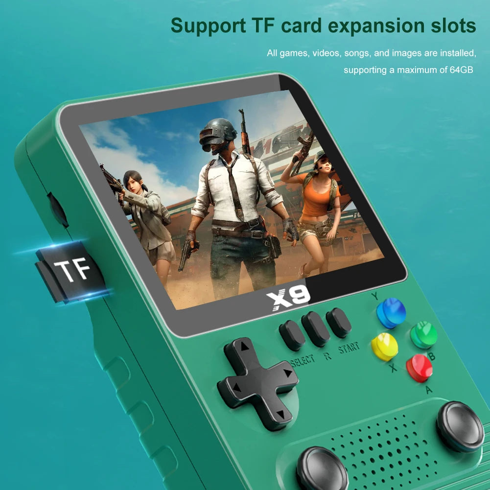 X9 Portable Game Console with 32G Card