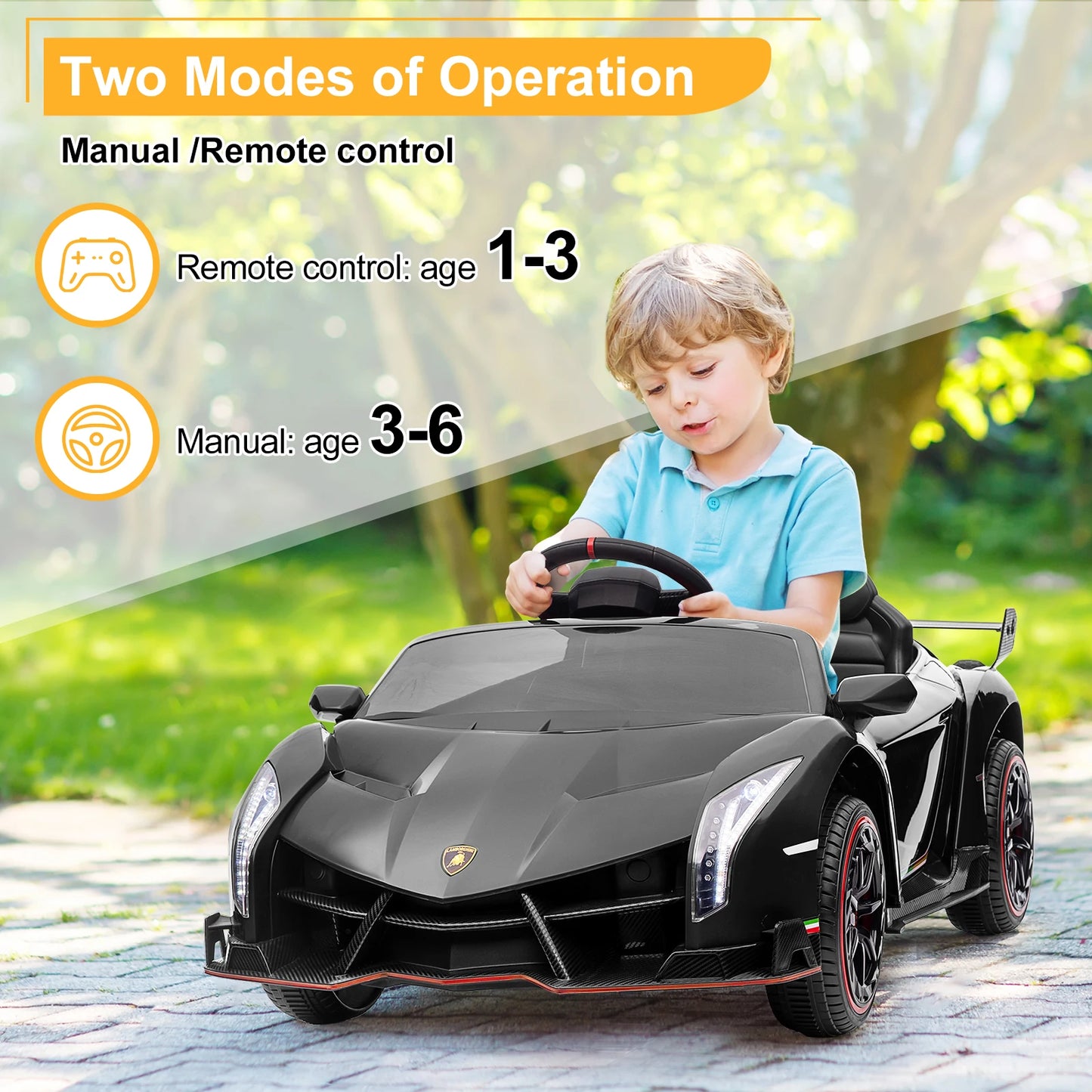 Electric Car with Remote Control  Kids 12V