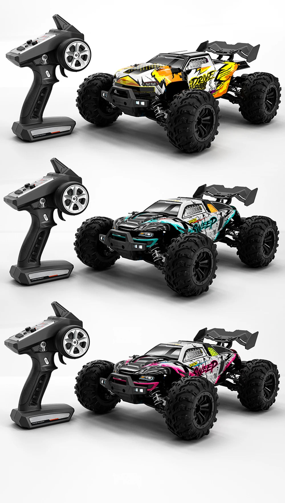 RC High-Speed Drift Monster Truck   4WD