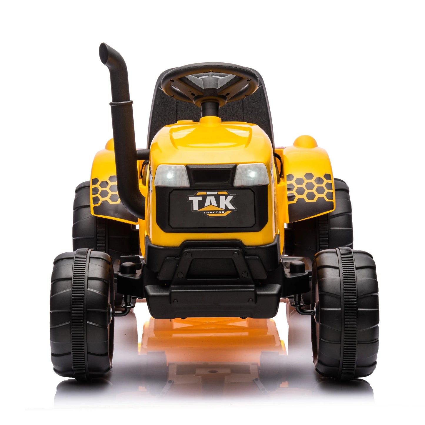 Kids Ride-On Electric Tractor w/Detachable Trailer