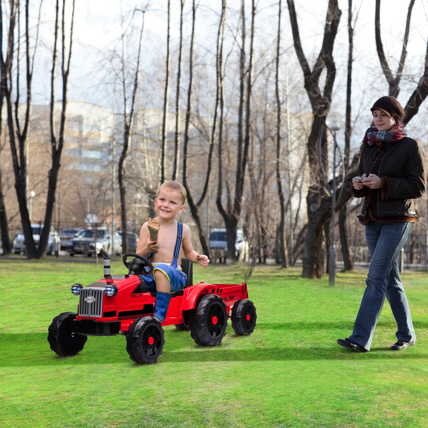 Kids Ride-On Electric Ground Loader