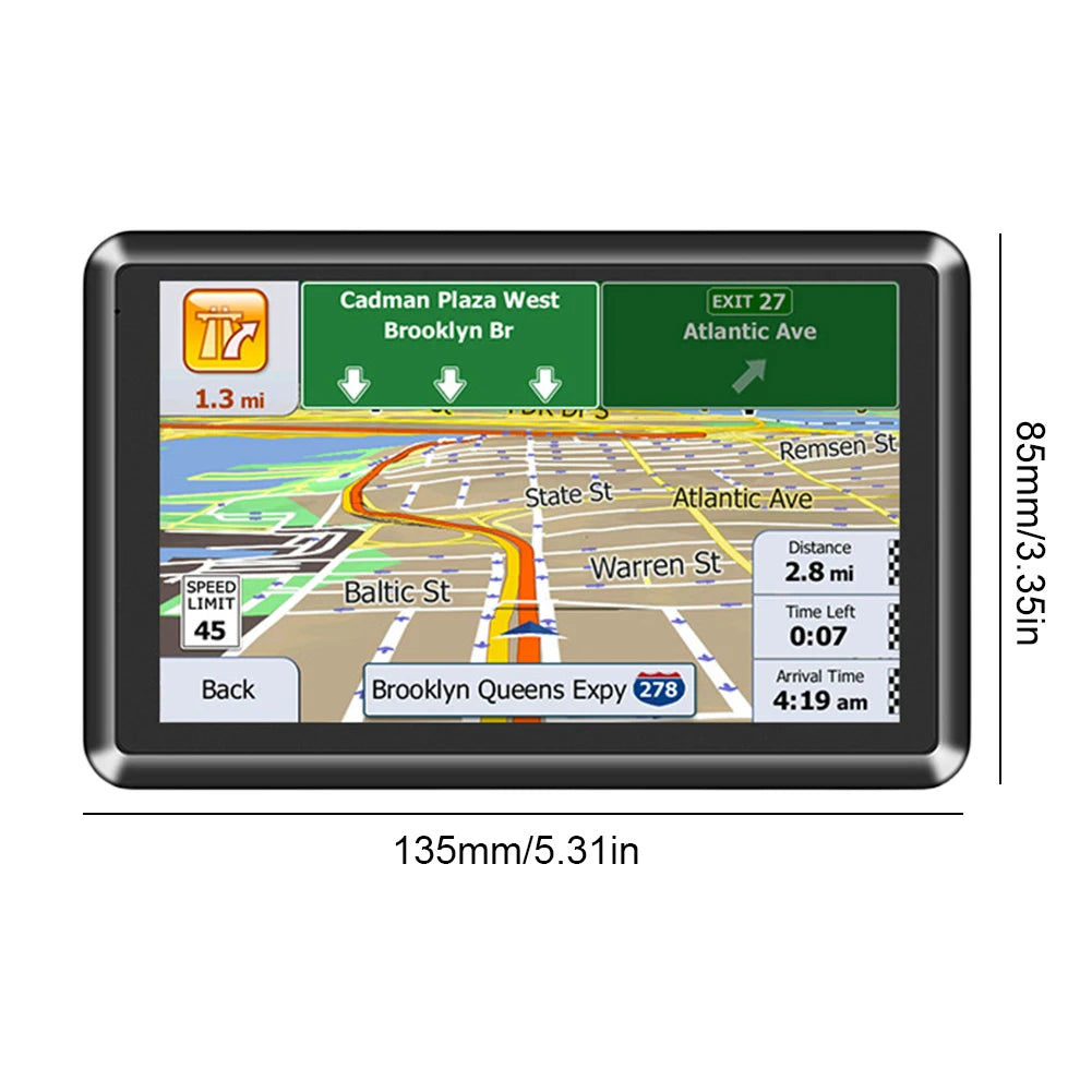 GPS Navigation 5/7 Inch Touch Screen